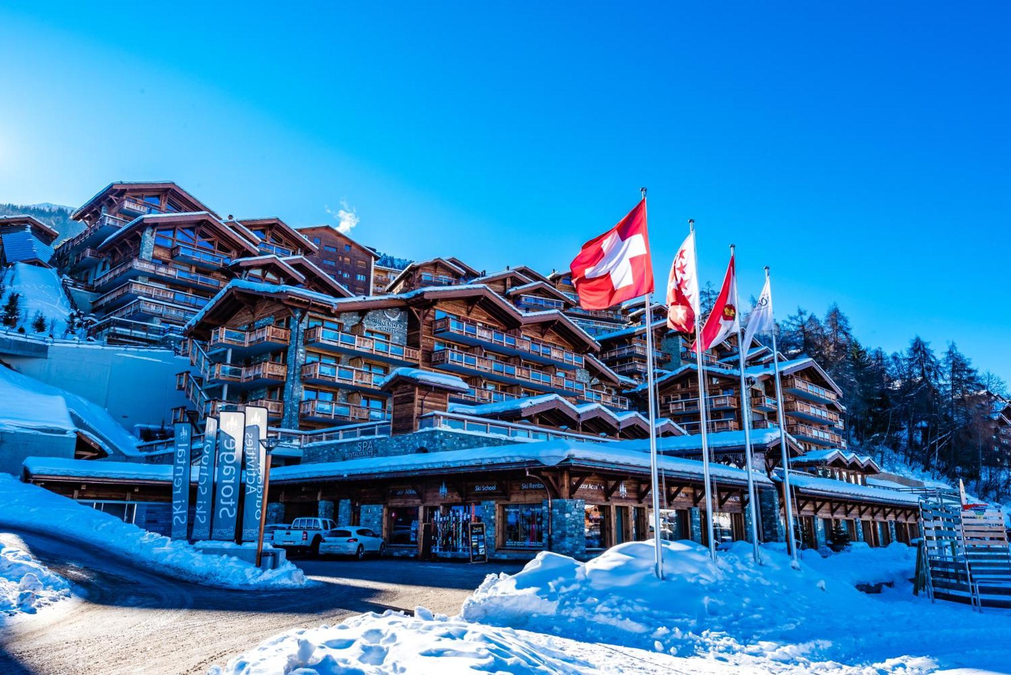 Nendaz 4 Vallees & Spa 4* Superior Екстер'єр фото